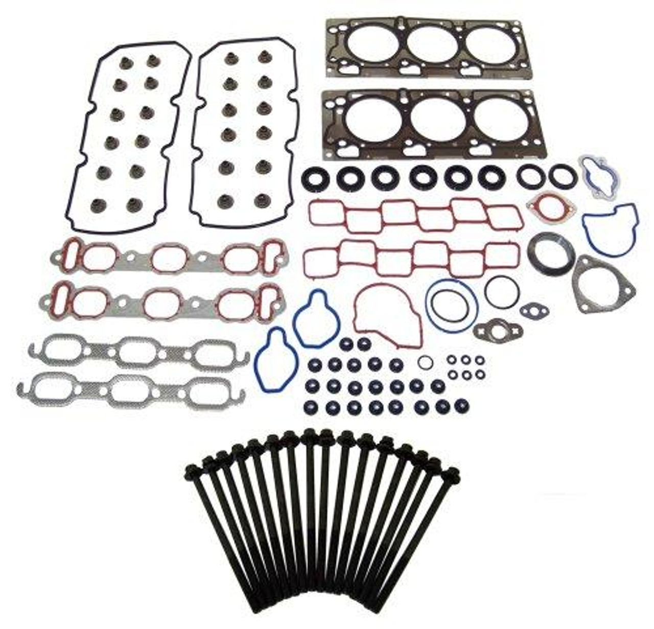 Head Gasket Set with Head Bolt Kit - 2006 Chrysler Pacifica 3.5L Engine Parts # HGB1150ZE11