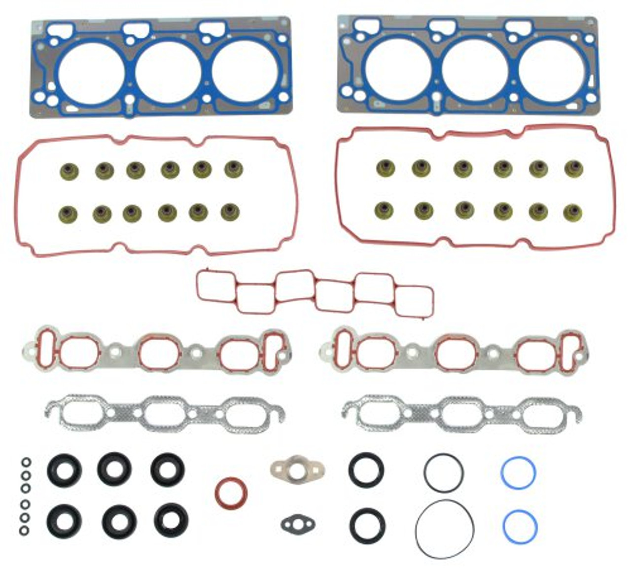 Head Gasket Set with Head Bolt Kit - 2009 Chrysler 300 3.5L Engine Parts # HGB1151ZE3