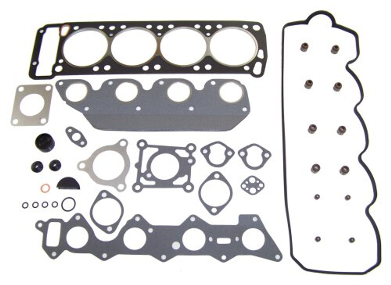 Head Gasket Set with Head Bolt Kit - 1989 Chrysler Conquest 2.6L Engine Parts # HGB117ZE3