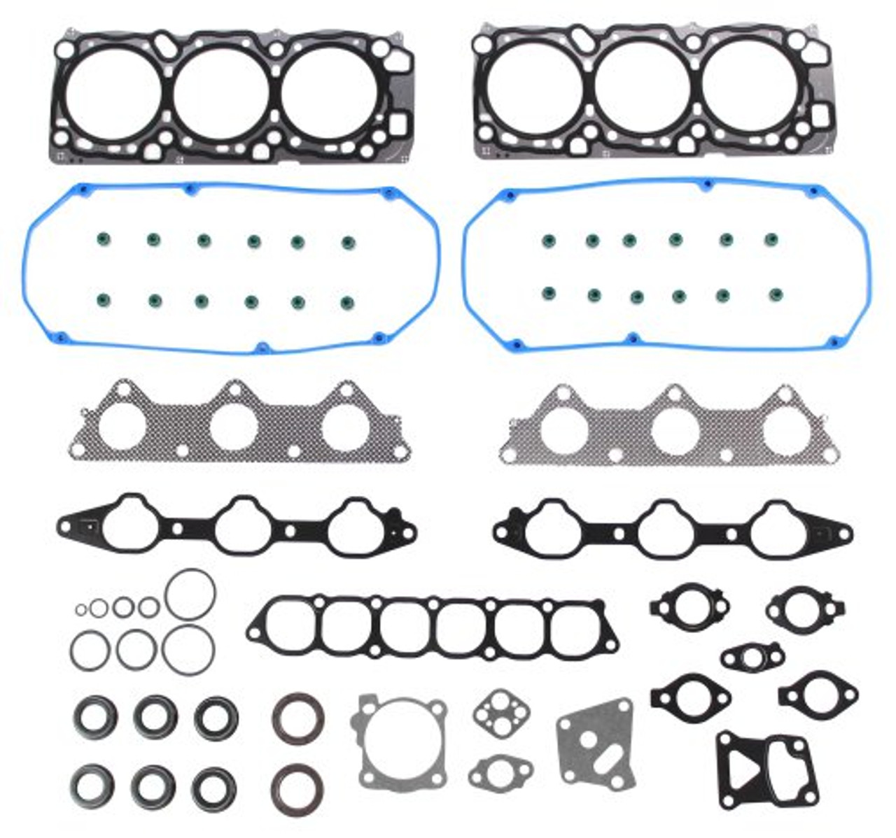 Head Gasket Set with Head Bolt Kit - 2002 Mitsubishi Diamante 3.5L Engine Parts # HGB133ZE6