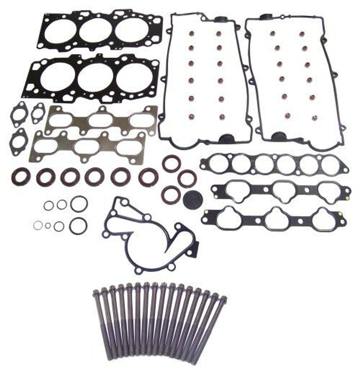 Head Gasket Set with Head Bolt Kit - 2002 Kia Optima 2.7L Engine Parts # HGB137ZE7