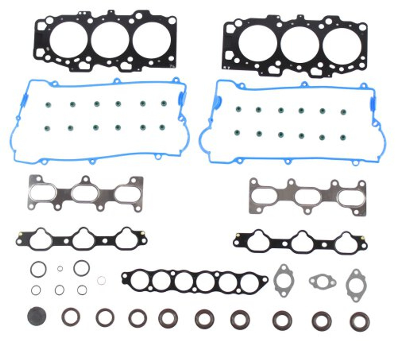 Head Gasket Set with Head Bolt Kit - 2002 Kia Optima 2.7L Engine Parts # HGB137ZE7