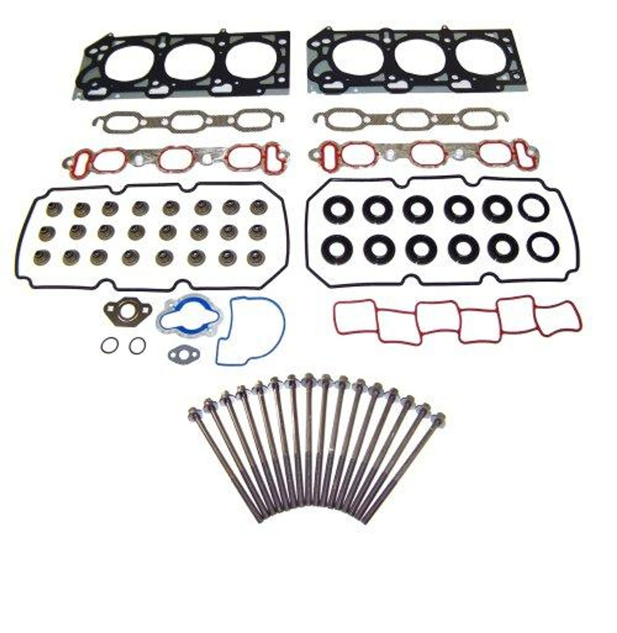 Head Gasket Set with Head Bolt Kit - 2001 Dodge Intrepid 3.2L Engine Parts # HGB143ZE8 Head Gasket Set with Head Bolt Kit - 2001 Dodge Intrepid 3.2L Engine Parts # HGB143ZE8