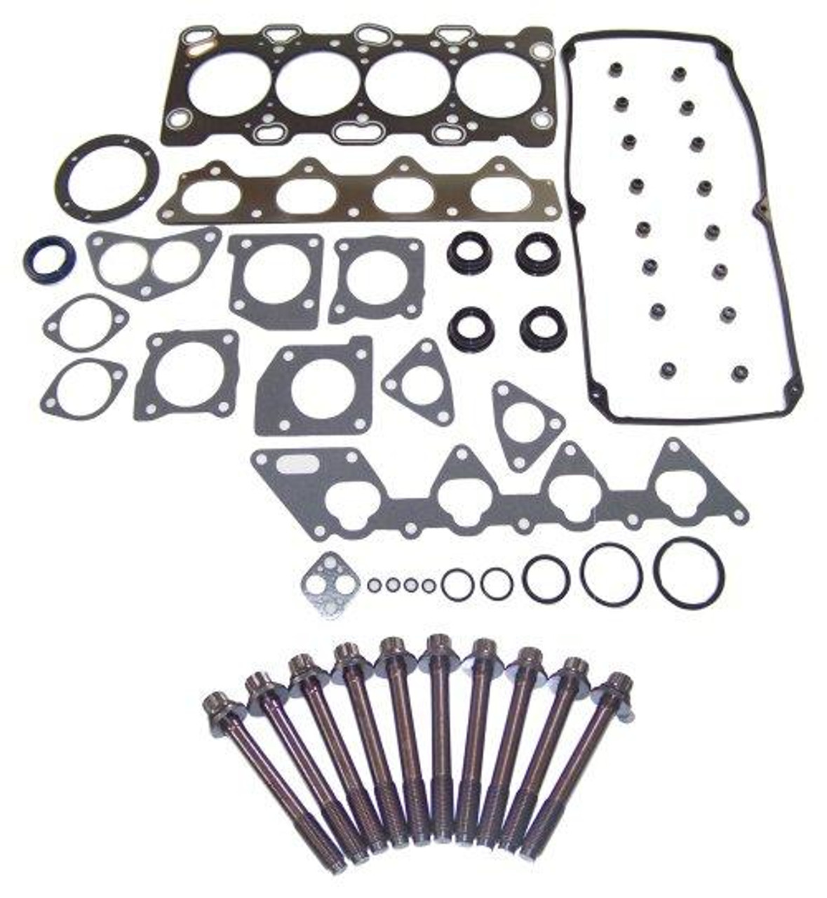 Head Gasket Set with Head Bolt Kit - 1993 Mitsubishi Expo LRV 2.4L Engine Parts # HGB153ZE5