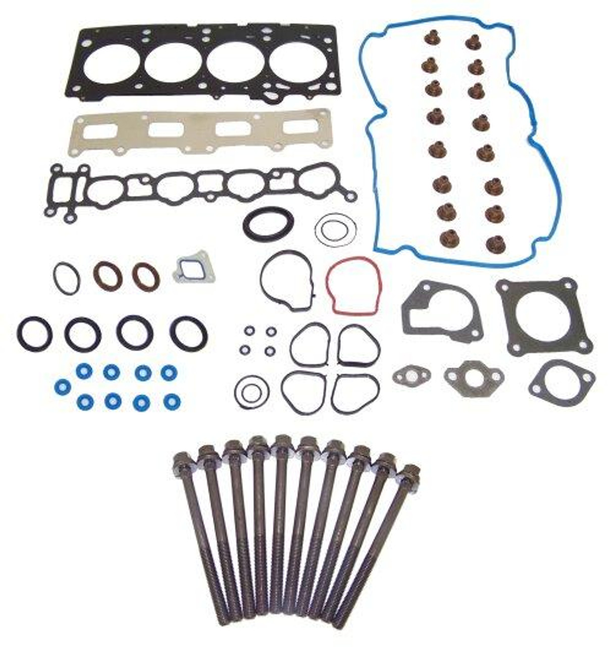 Head Gasket Set with Head Bolt Kit - 2003 Chrysler Voyager 2.4L Engine Parts # HGB165ZE5