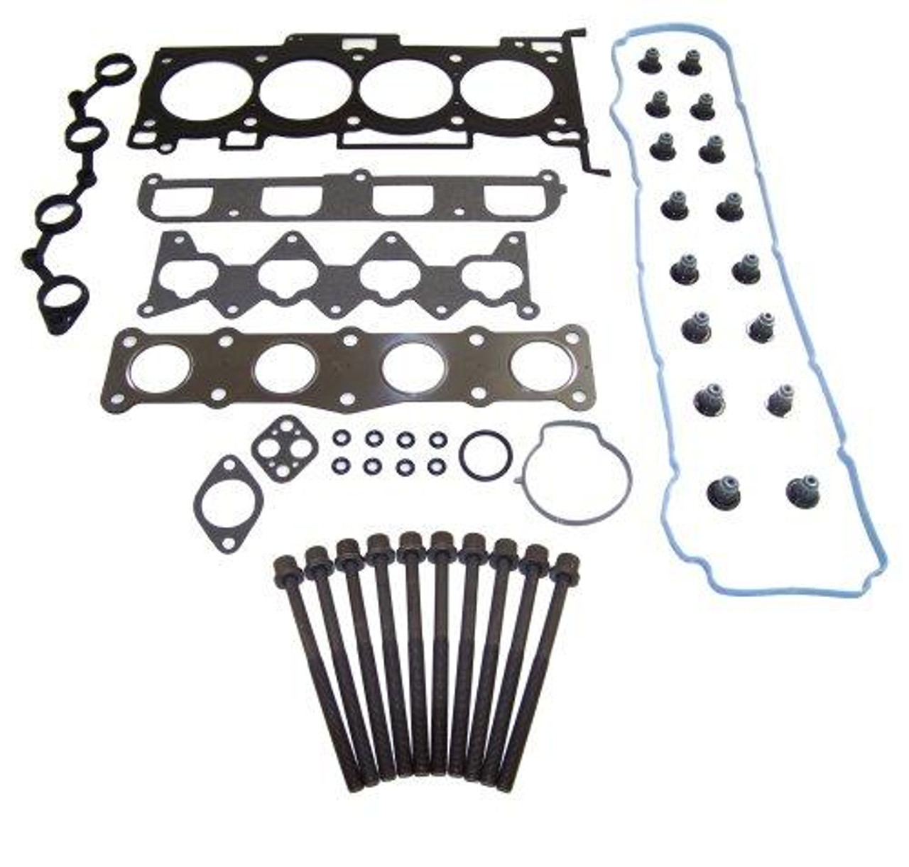 Head Gasket Set with Head Bolt Kit - 2008 Kia Optima 2.4L Engine Parts # HGB168ZE6