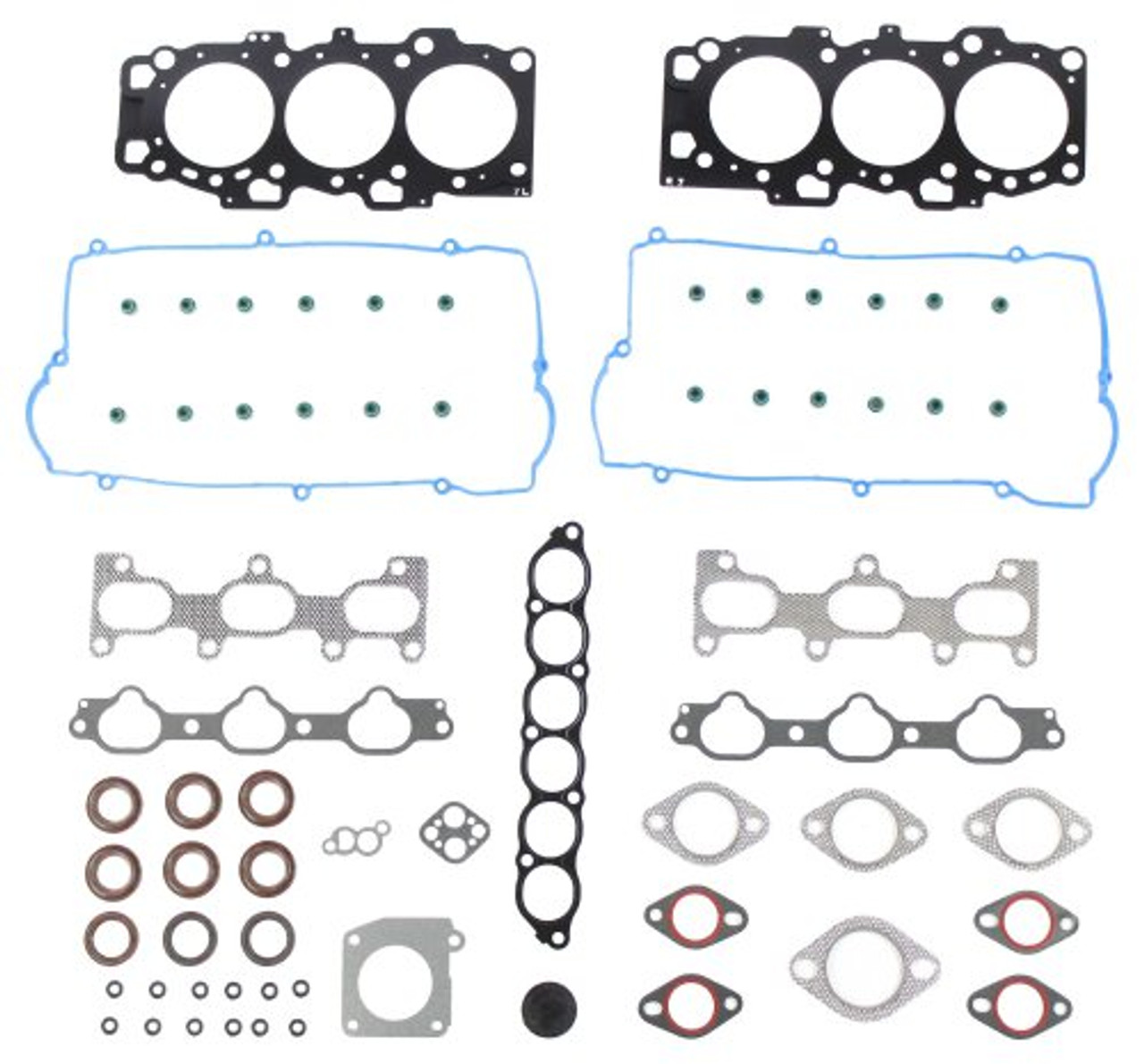 Head Gasket Set with Head Bolt Kit - 2003 Hyundai Tiburon 2.7L Engine Parts # HGB173ZE8