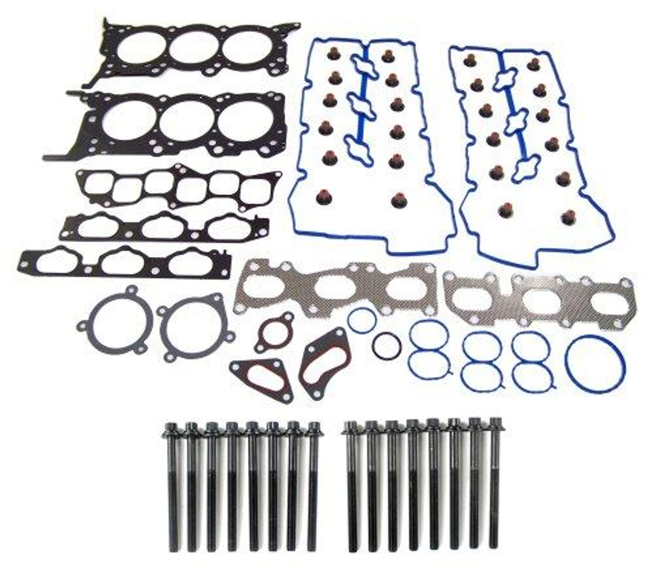 Head Gasket Set with Head Bolt Kit - 2009 Kia Sedona 3.8L Engine Parts # HGB184ZE17