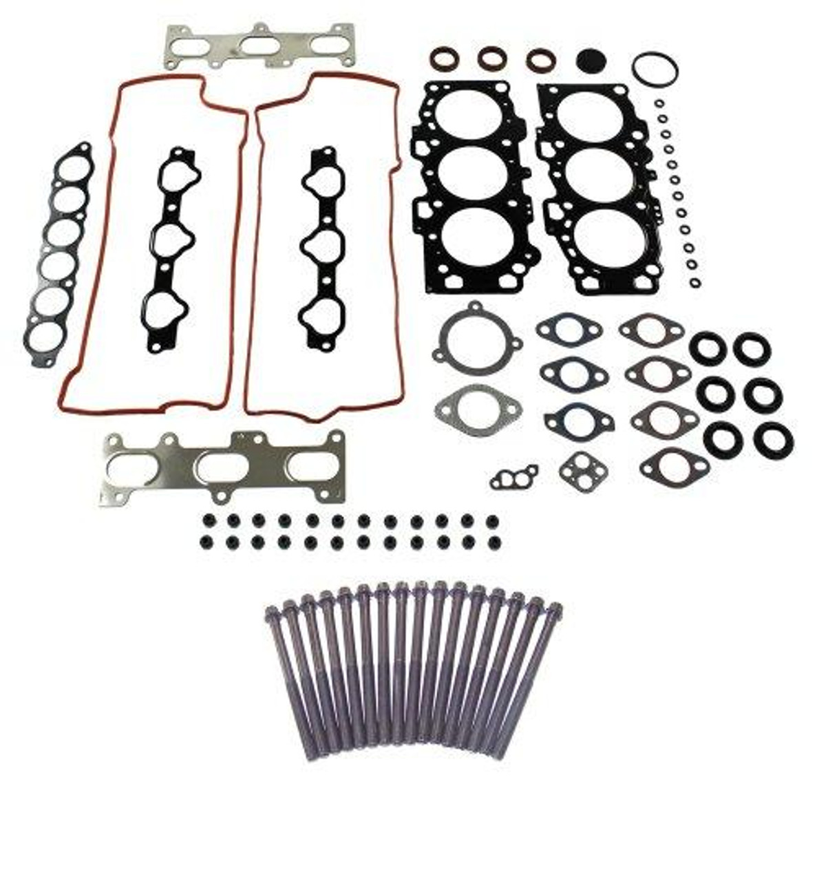Head Gasket Set with Head Bolt Kit - 2008 Kia Optima 2.7L Engine Parts # HGB189ZE5