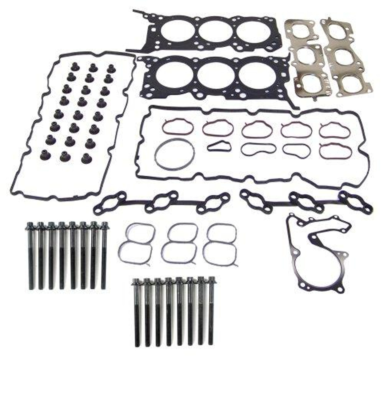 Head Gasket Set with Head Bolt Kit - 2010 Hyundai Santa Fe 3.5L Engine Parts # HGB192ZE1