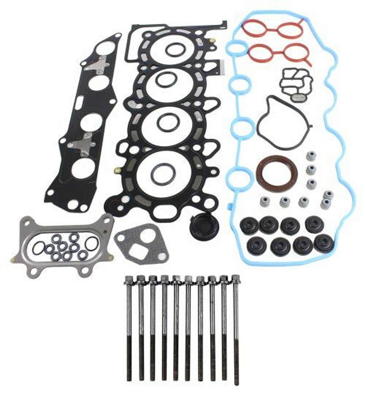 Head Gasket Set with Head Bolt Kit - 2011 Honda Civic 1.3L Engine Parts # HGB237ZE6
