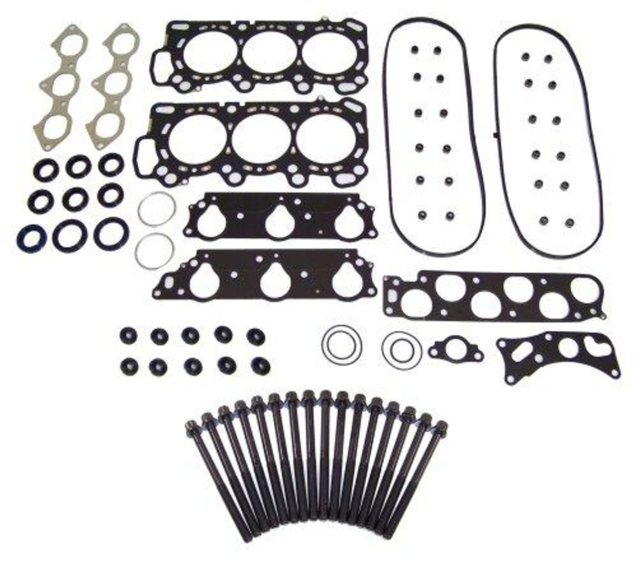 Head Gasket Set with Head Bolt Kit - 1999 Honda Odyssey 3.5L Engine Parts # HGB262ZE1