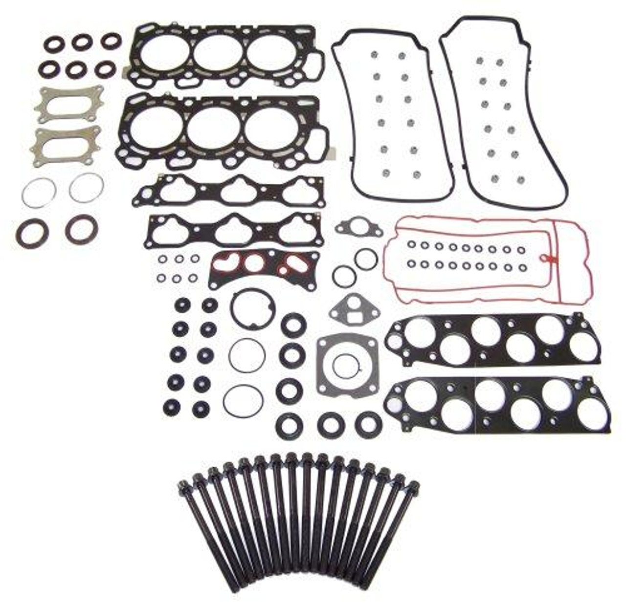 Head Gasket Set with Head Bolt Kit - 2011 Honda Accord Crosstour 3.5L Engine Parts # HGB268ZE16