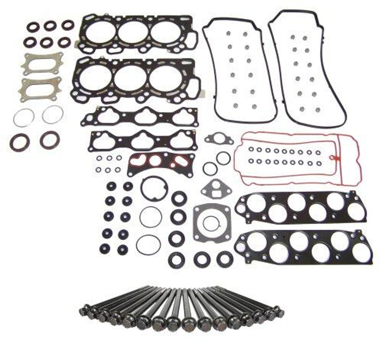 Head Gasket Set with Head Bolt Kit - 2009 Honda Odyssey 3.5L Engine Parts # HGB2681ZE13