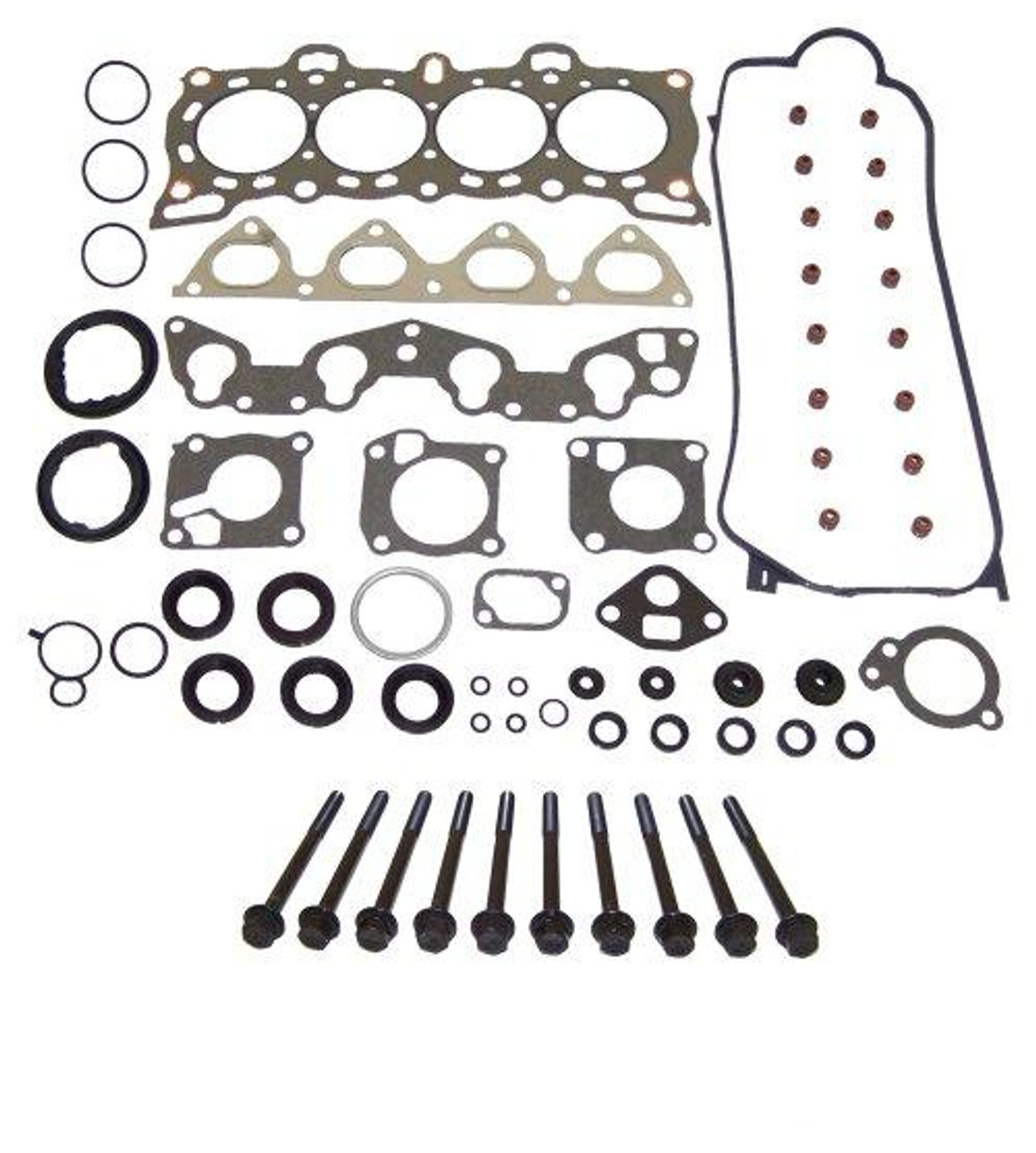 Head Gasket Set with Head Bolt Kit - 1988 Honda CRX 1.5L Engine Parts # HGB295ZE5