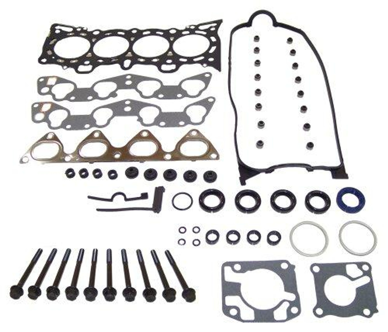 Head Gasket Set with Head Bolt Kit - 1995 Honda Civic del Sol 1.6L Engine Parts # HGB296ZE3