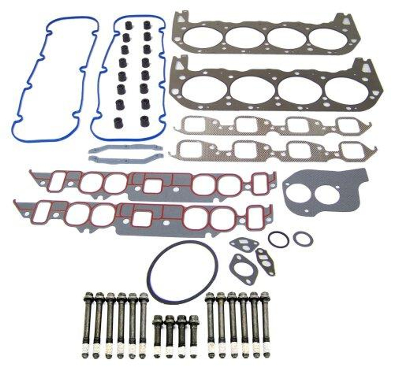 Head Gasket Set with Head Bolt Kit - 1993 Chevrolet C3500 7.4L Engine Parts # HGB3111ZE15