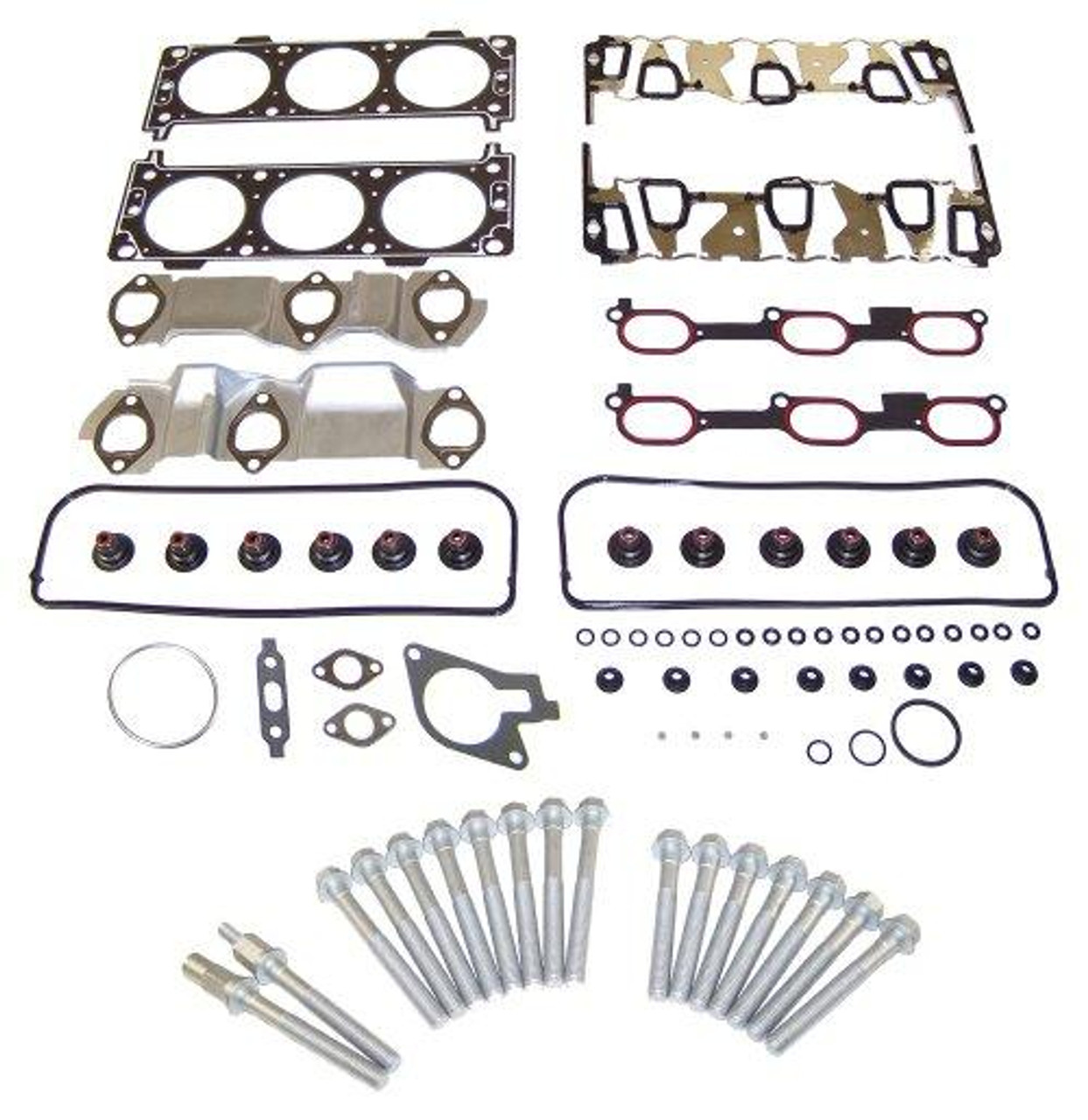 Head Gasket Set with Head Bolt Kit - 2005 Chevrolet Venture 3.4L Engine Parts # HGB31191ZE6