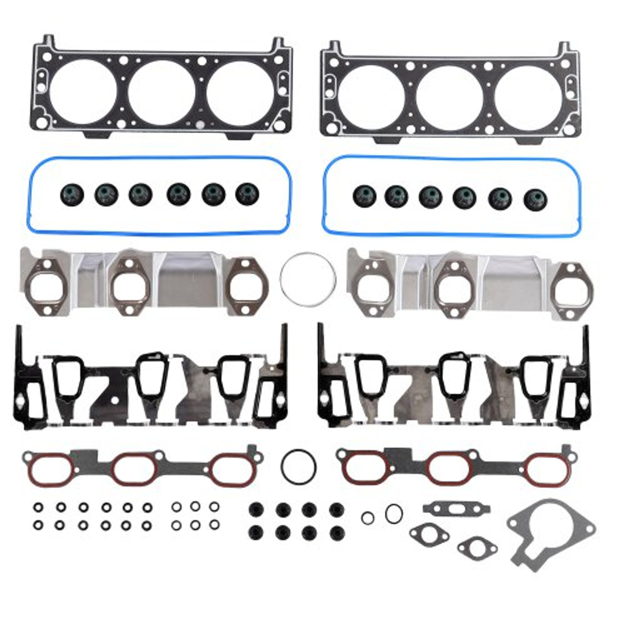 Head Gasket Set with Head Bolt Kit - 2005 Chevrolet Venture 3.4L Engine Parts # HGB31191ZE6