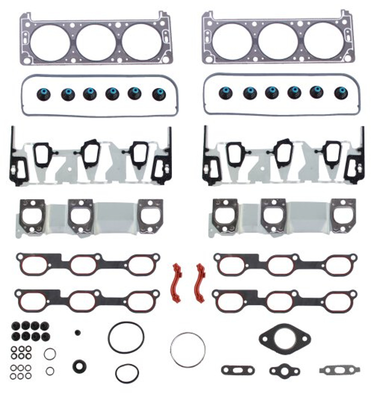 Head Gasket Set with Head Bolt Kit - 2006 Buick Rendezvous 3.5L Engine Parts # HGB3123ZE1