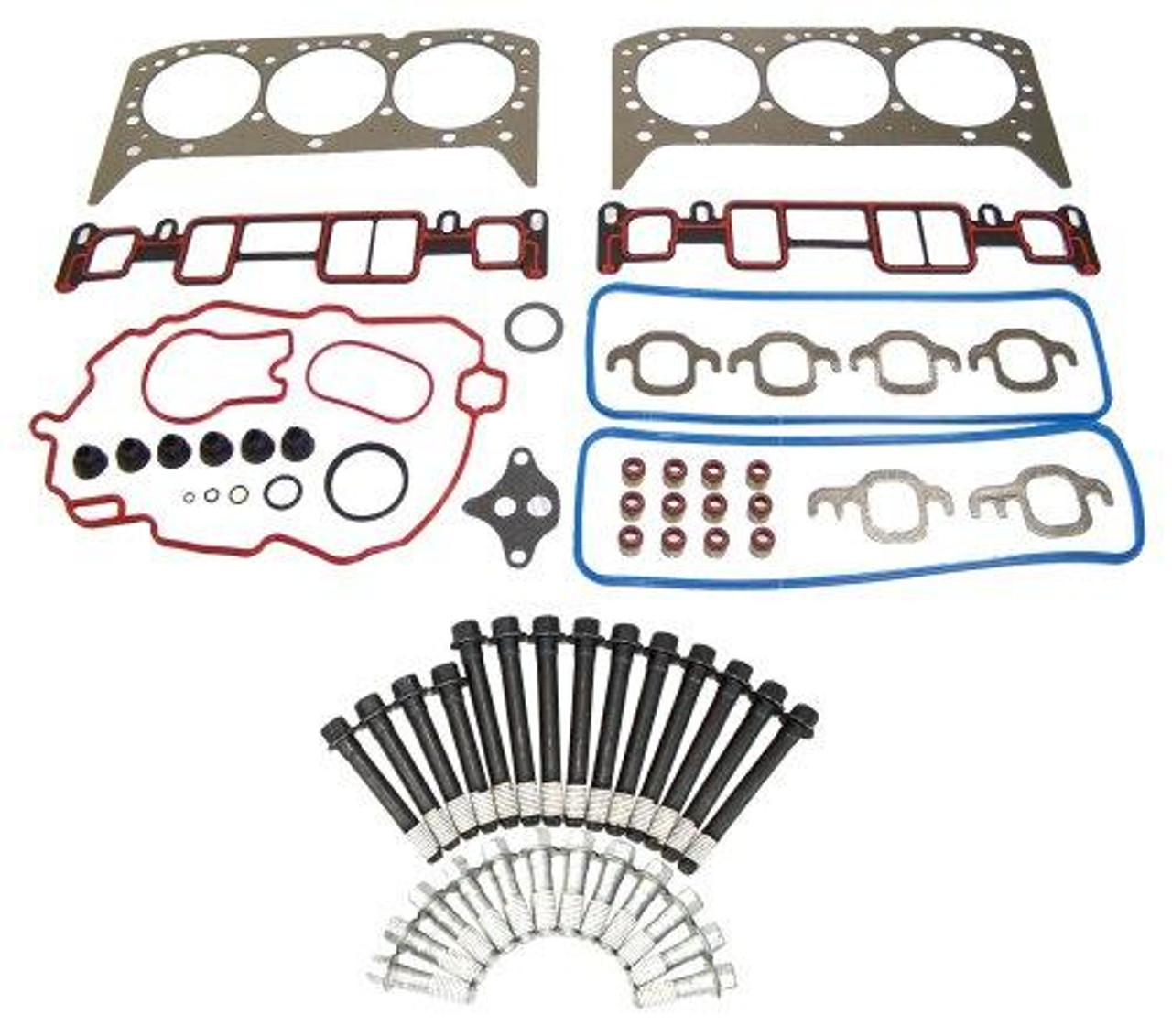 Head Gasket Set with Head Bolt Kit - 1999 Chevrolet Silverado 1500 4.3L Engine Parts # HGB3129ZE62