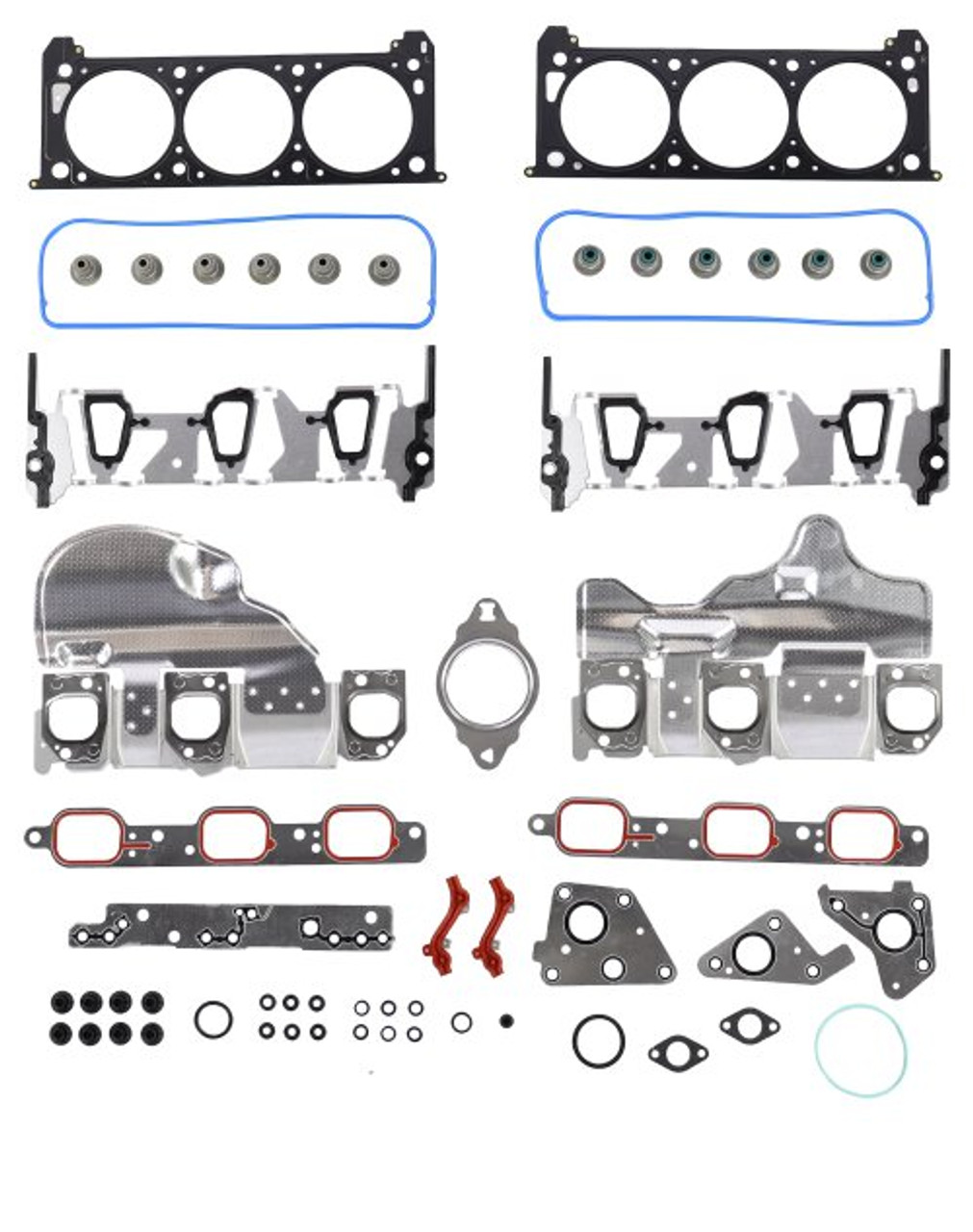 Head Gasket Set with Head Bolt Kit - 2010 Chevrolet Malibu 3.5L Engine Parts # HGB3135ZE21