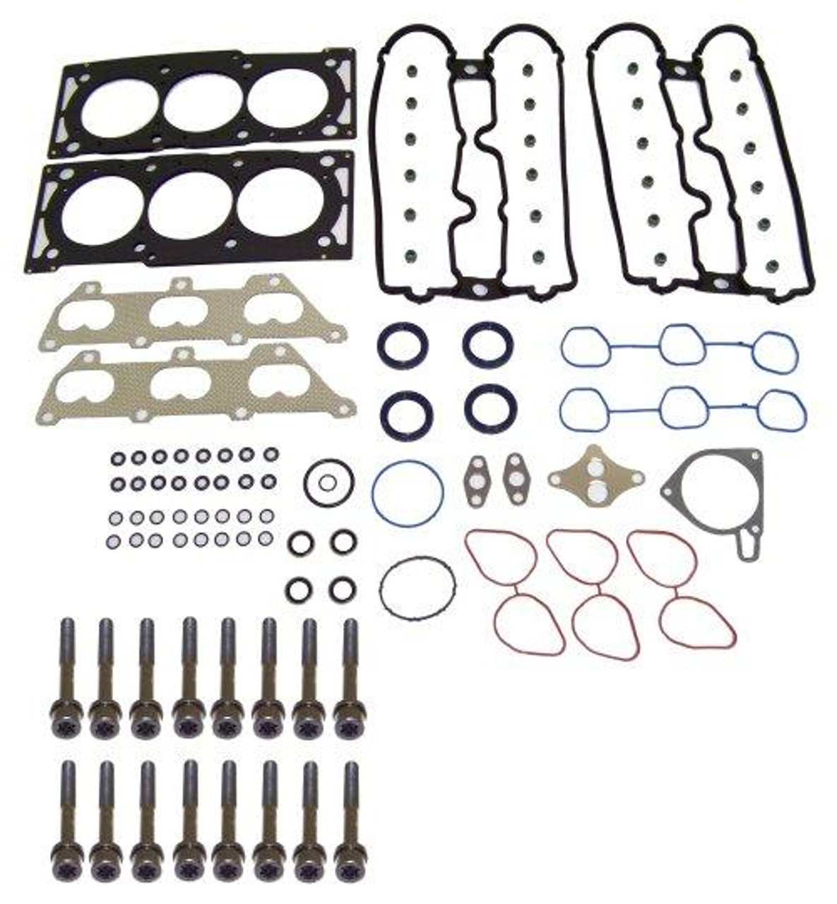 Head Gasket Set with Head Bolt Kit - 2000 Saturn LW2 3.0L Engine Parts # HGB315ZE7