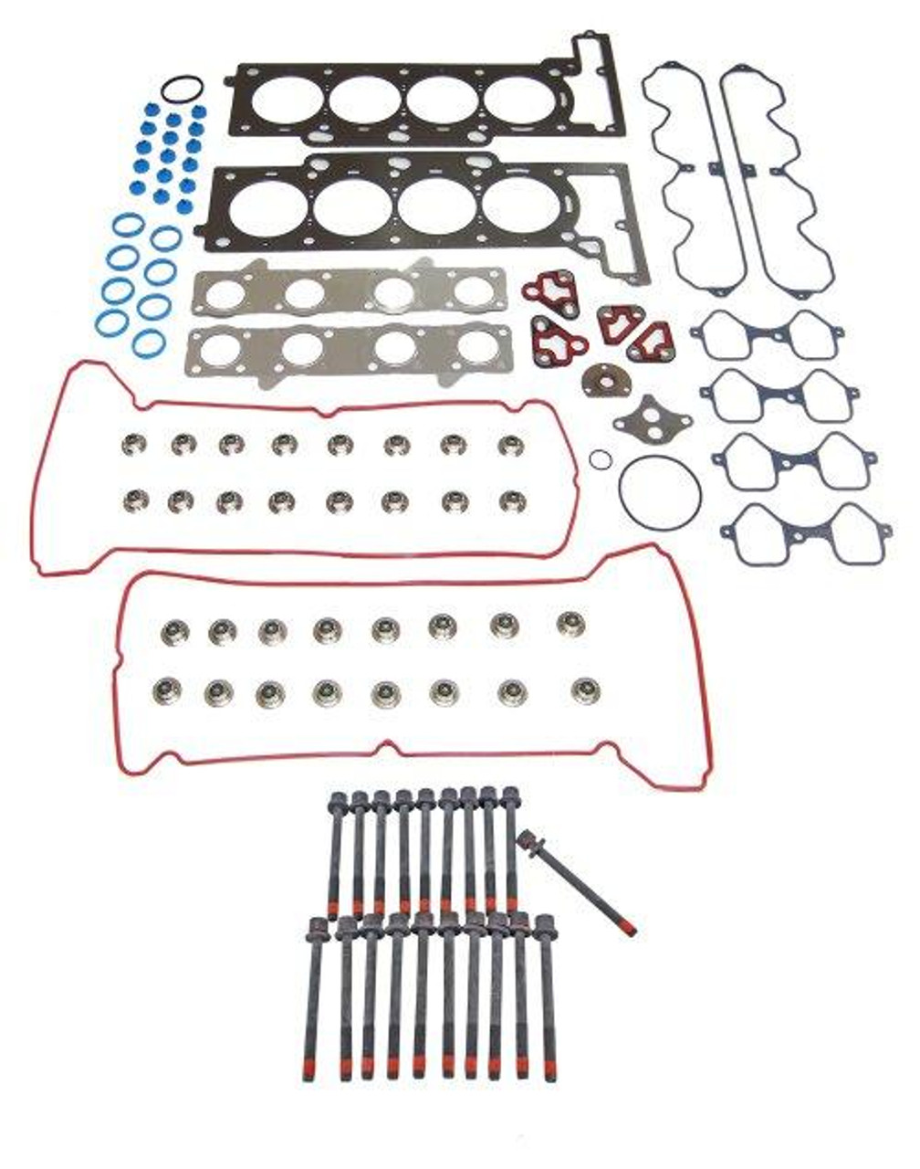 Head Gasket Set with Head Bolt Kit - 1994 Cadillac Seville 4.6L Engine Parts # HGB3153ZE6