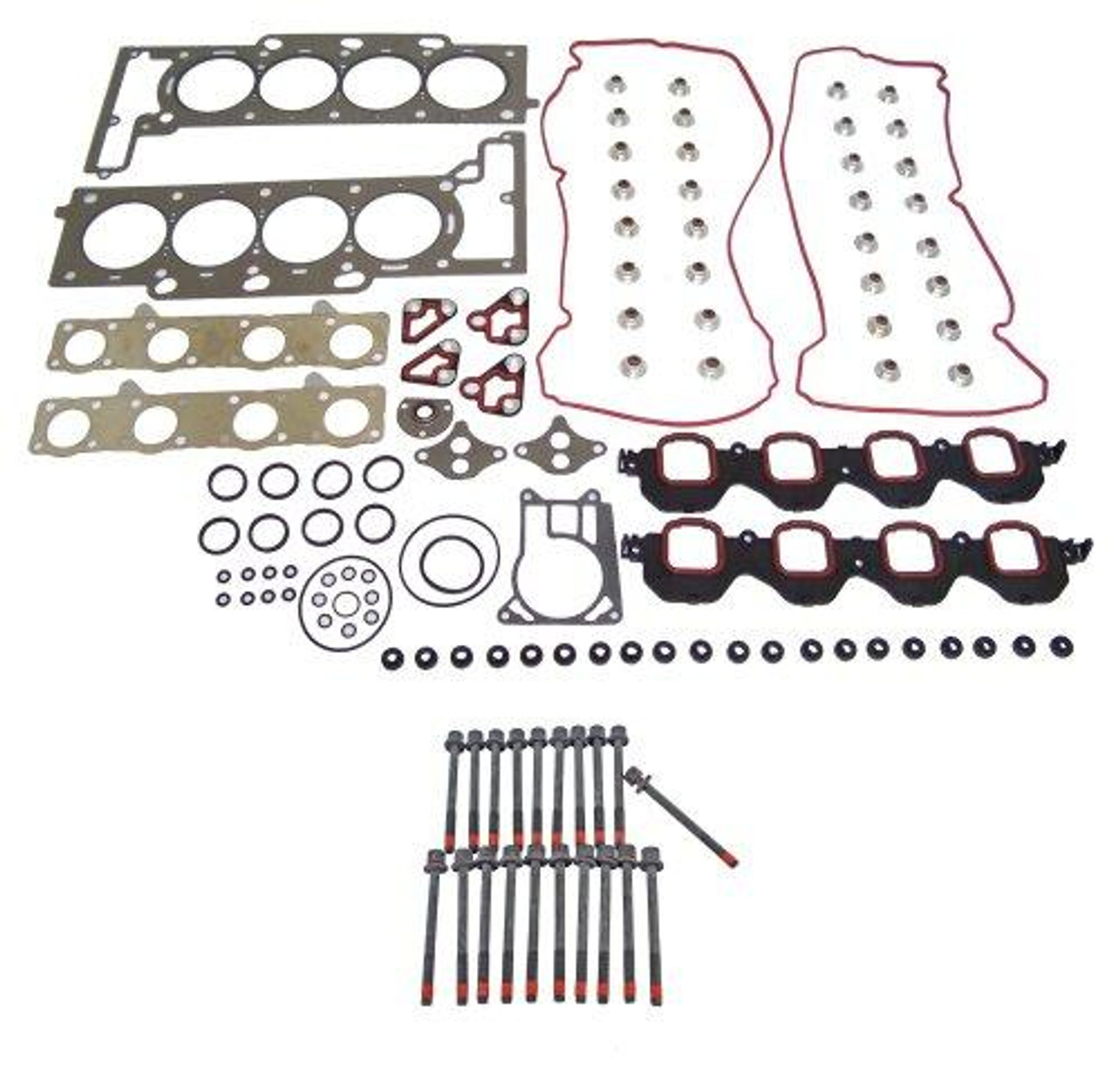 Head Gasket Set with Head Bolt Kit - 1998 Cadillac DeVille 4.6L Engine Parts # HGB3154ZE4