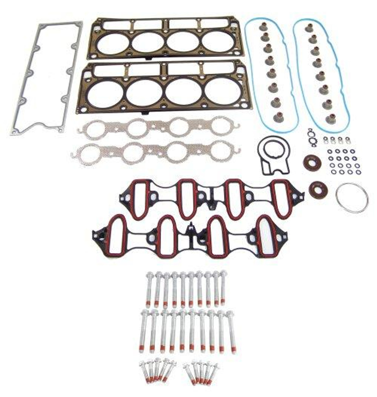 Head Gasket Set with Head Bolt Kit - 2004 Cadillac Escalade EXT 6.0L Engine Parts # HGB3169ZE4
