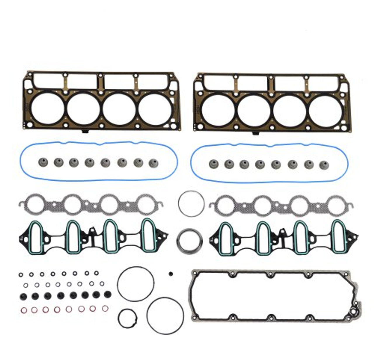 Head Gasket Set with Head Bolt Kit - 2007 Chevrolet Trailblazer 6.0L Engine Parts # HGB3170ZE4