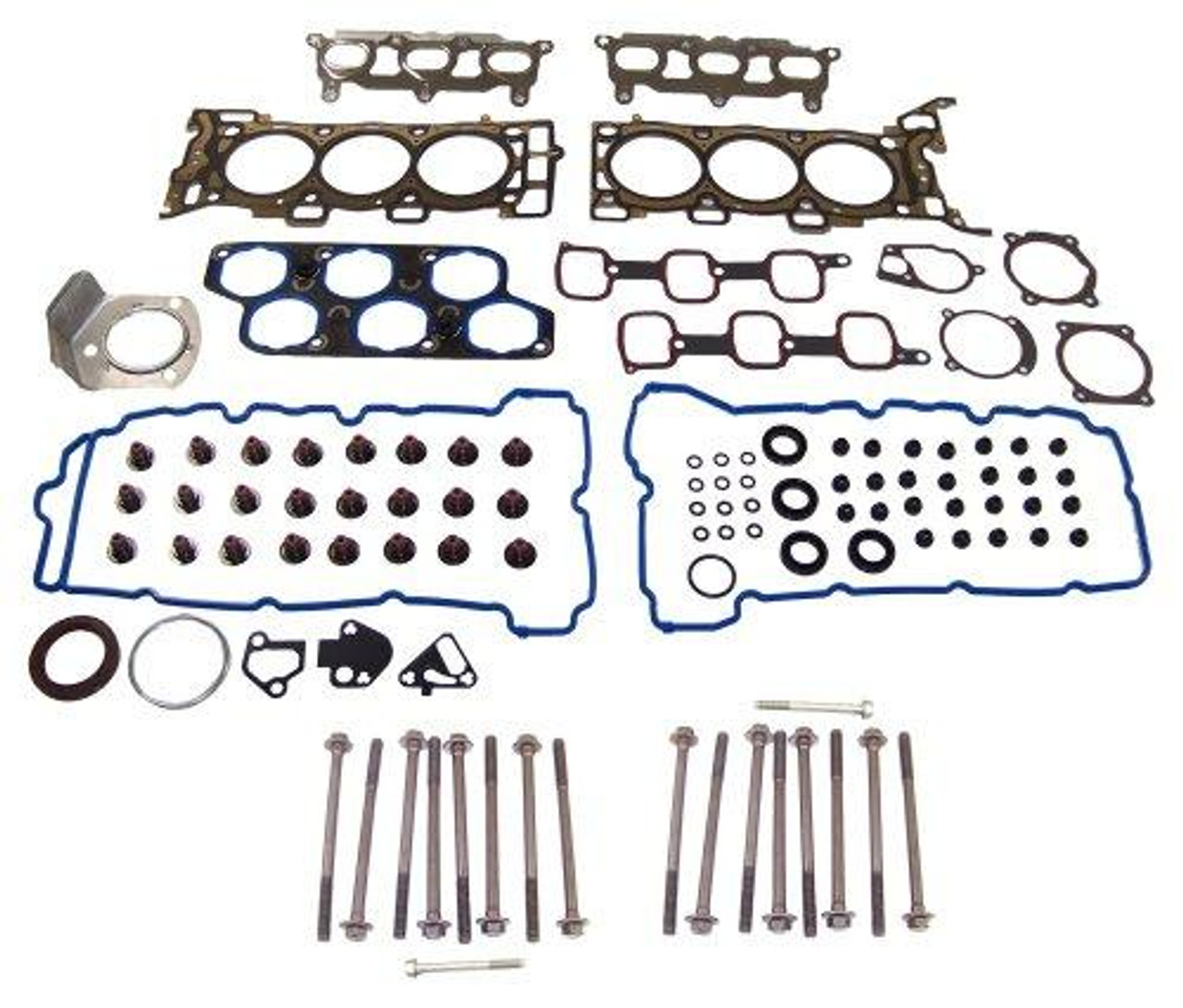 Head Gasket Set with Head Bolt Kit - 2009 Pontiac Torrent 3.6L Engine Parts # HGB3176ZE12