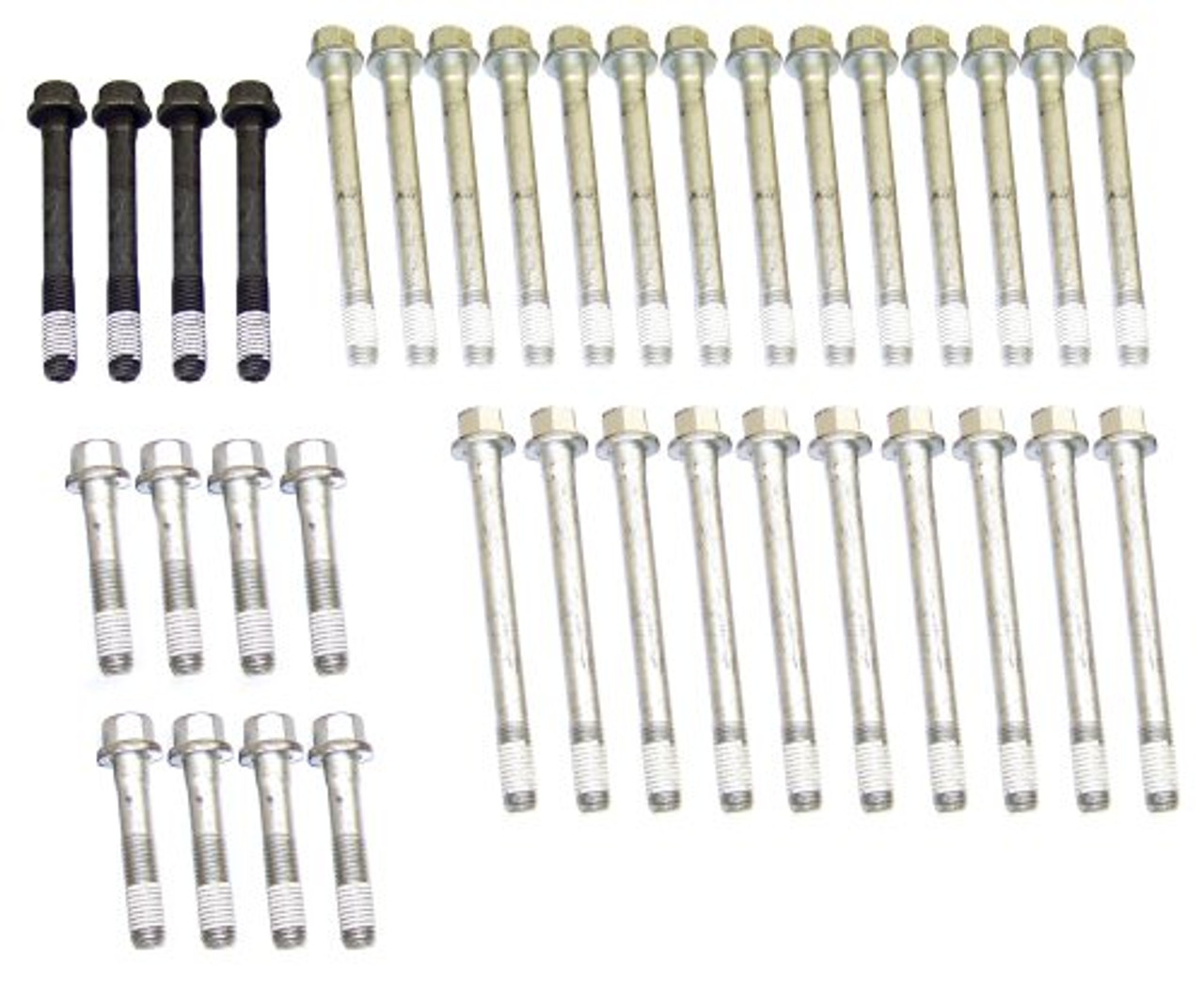 Head Gasket Set with Head Bolt Kit - 2005 GMC Sierra 2500 HD 8.1L Engine Parts # HGB3181ZE39