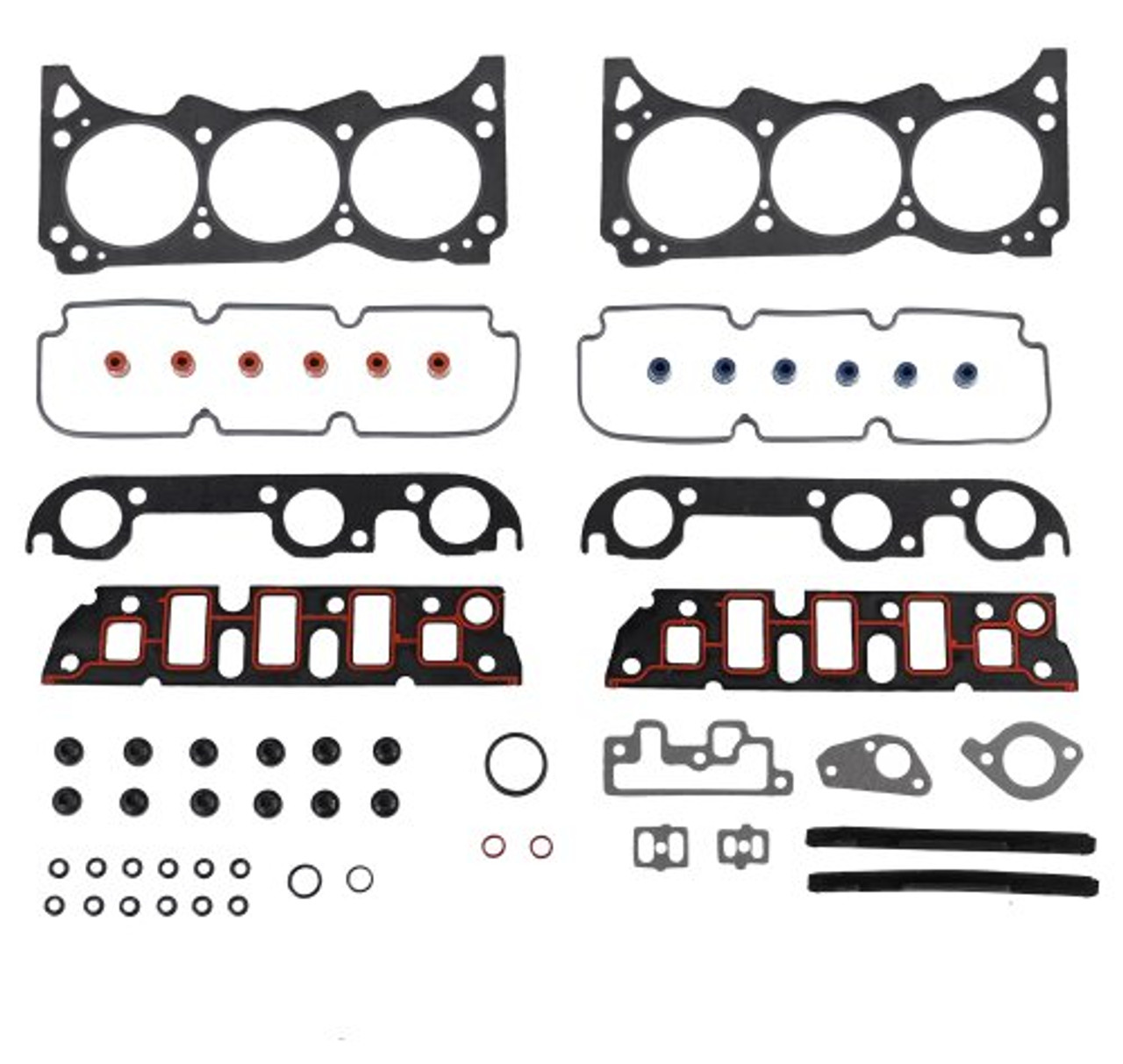 Head Gasket Set with Head Bolt Kit - 1991 Buick Reatta 3.8L Engine Parts # HGB3184ZE9