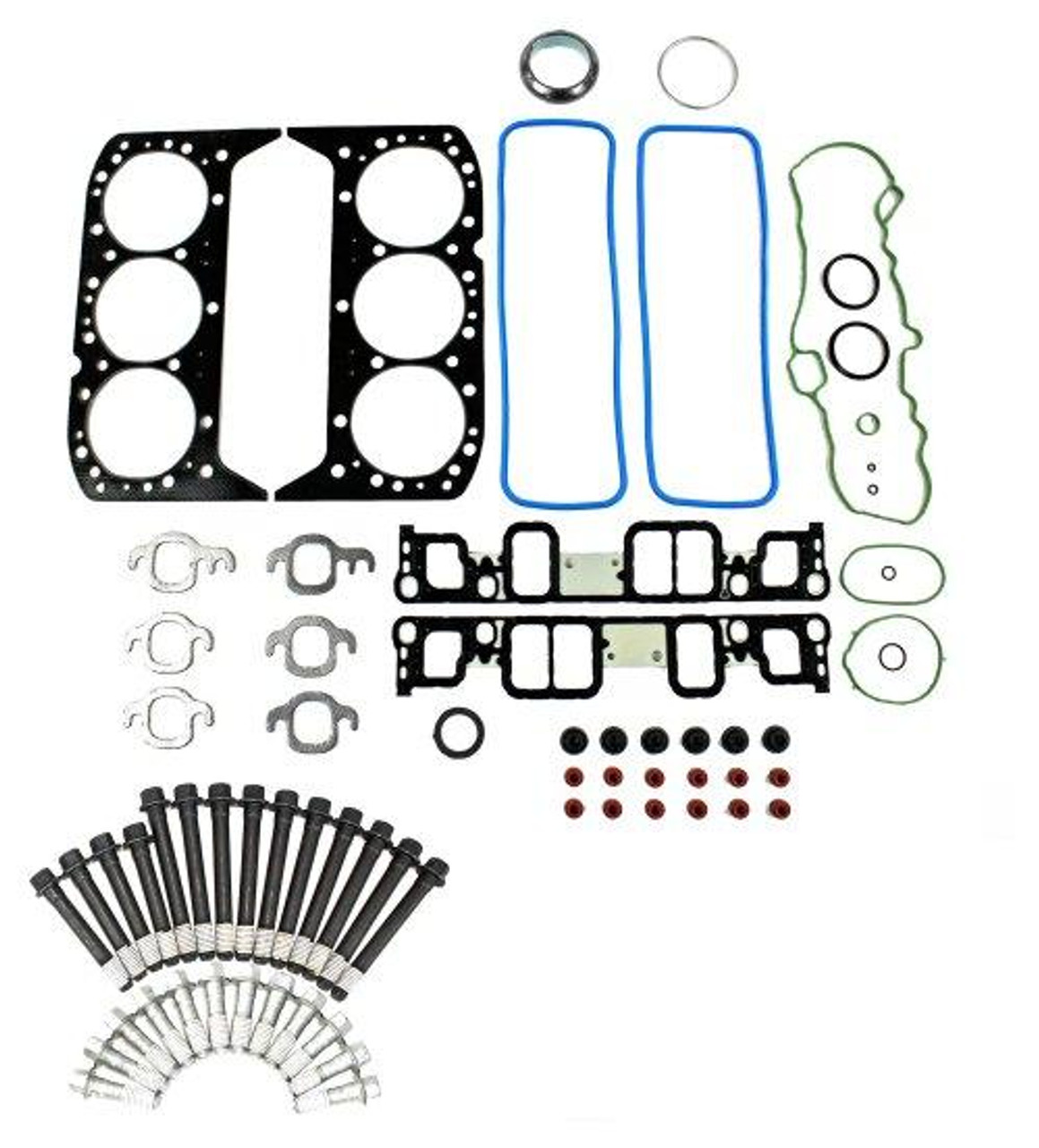 Head Gasket Set with Head Bolt Kit - 2013 Chevrolet Silverado 1500 4.3L Engine Parts # HGB3205ZE16