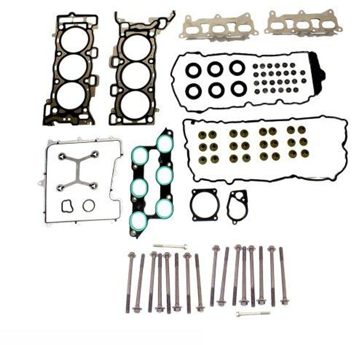 Head Gasket Set with Head Bolt Kit - 2009 GMC Acadia 3.6L Engine Parts # HGB3210ZE20
