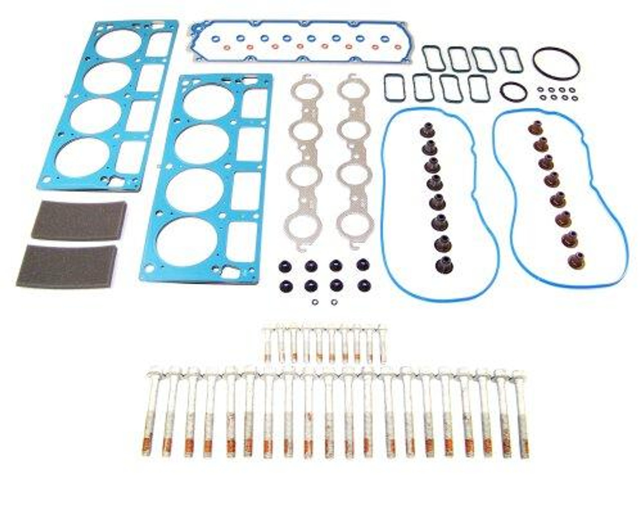 Head Gasket Set with Head Bolt Kit - 2012 Chevrolet Camaro 6.2L Engine Parts # HGB3215ZE3