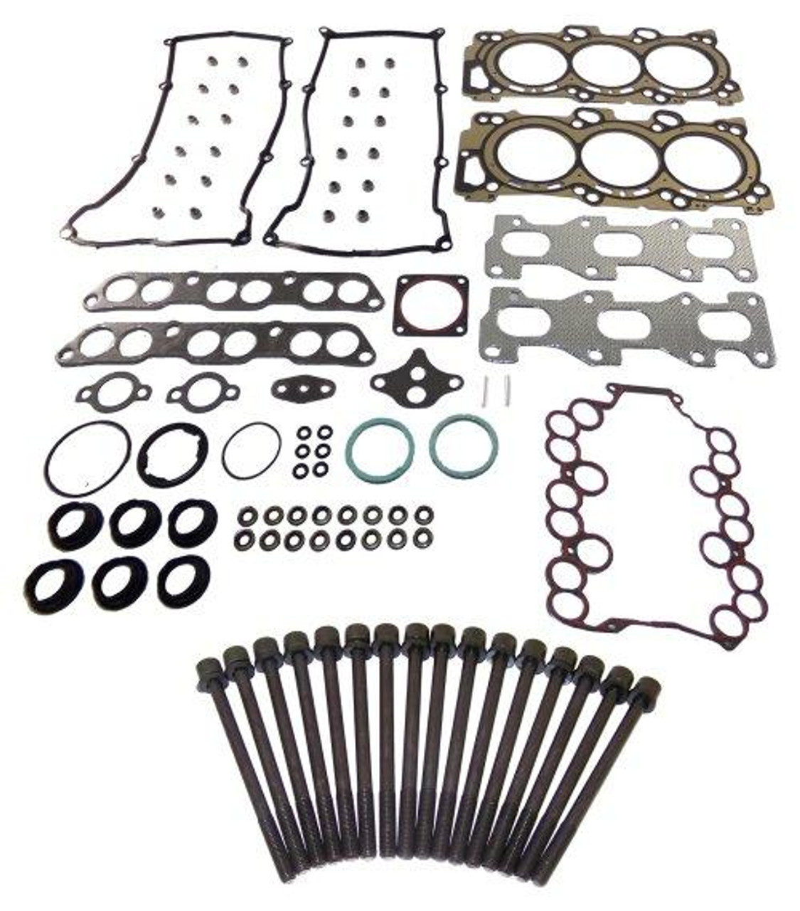Head Gasket Set with Head Bolt Kit - 2004 Isuzu Axiom 3.5L Engine Parts # HGB354ZE1