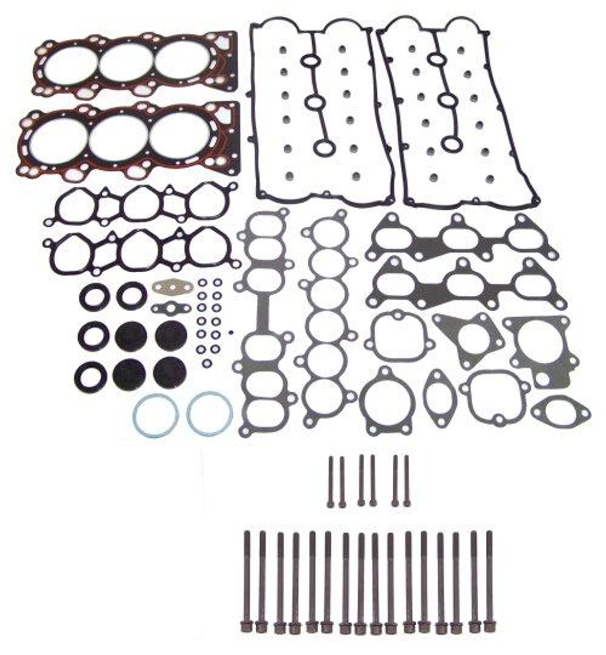 Head Gasket Set with Head Bolt Kit - 1995 Isuzu Trooper 3.2L Engine Parts # HGB355ZE4