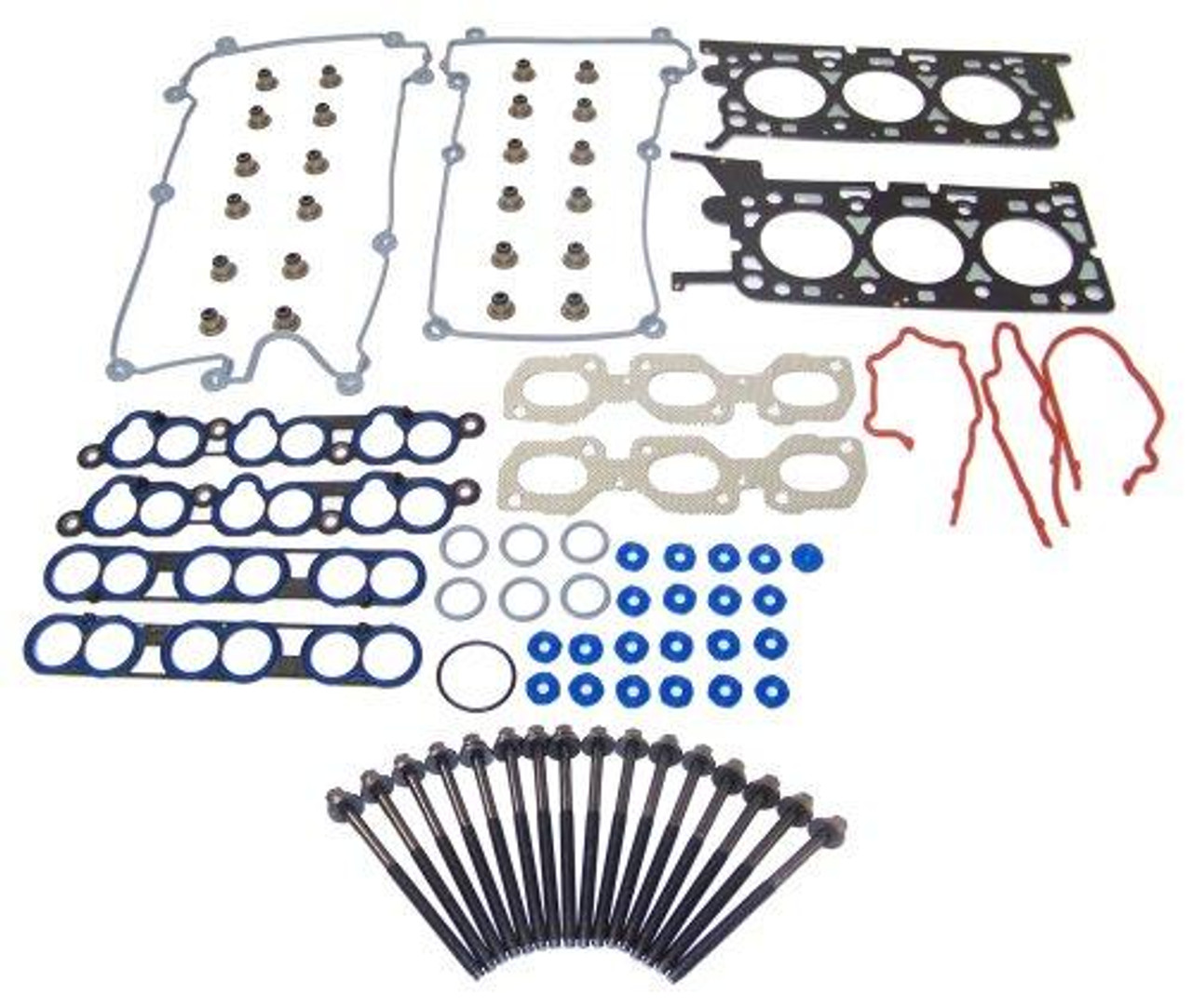 Head Gasket Set with Head Bolt Kit - 2001 Mazda MPV 2.5L Engine Parts # HGB411ZE1