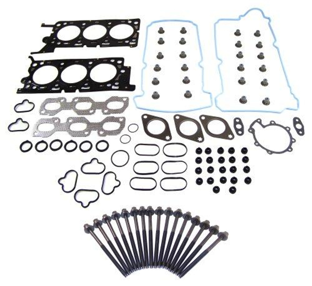 Head Gasket Set with Head Bolt Kit - 2002 Mazda Tribute 3.0L Engine Parts # HGB412ZE5
