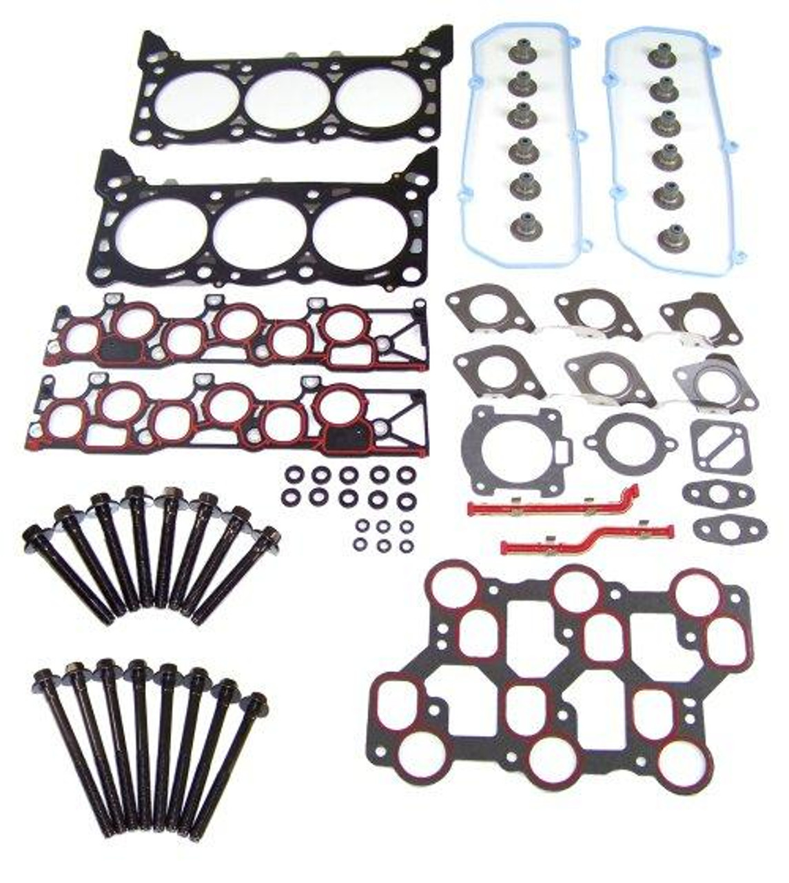 Head Gasket Set with Head Bolt Kit - 2001 Ford Mustang 3.8L Engine Parts # HGB4120ZE15