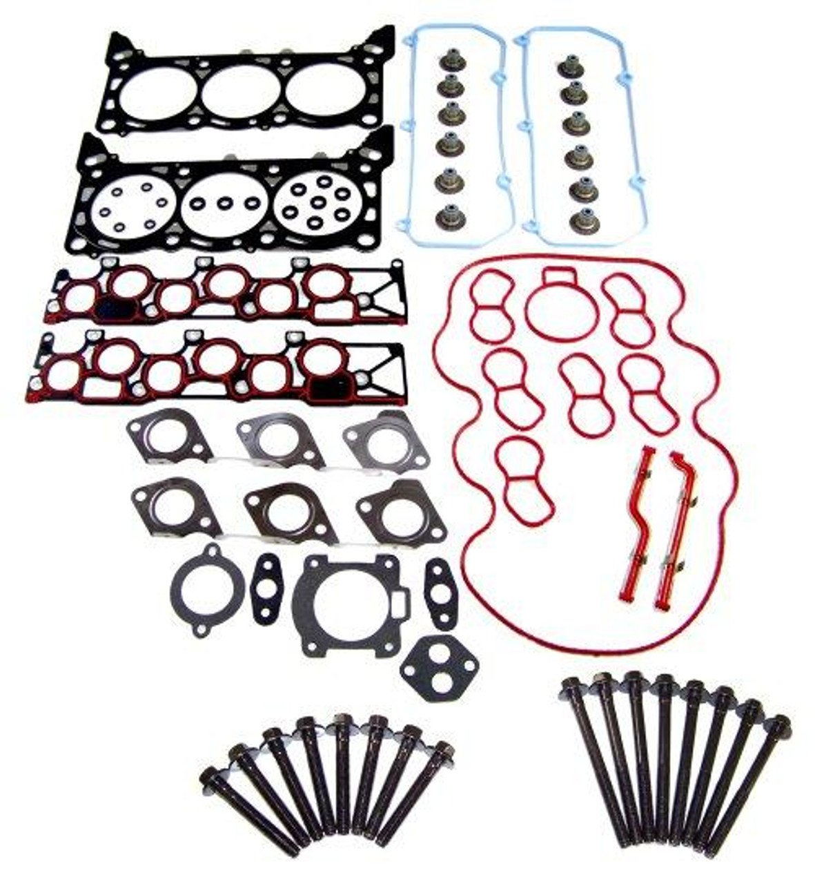 Head Gasket Set with Head Bolt Kit - 2001 Ford E-250 Econoline 4.2L Engine Parts # HGB4128ZE7