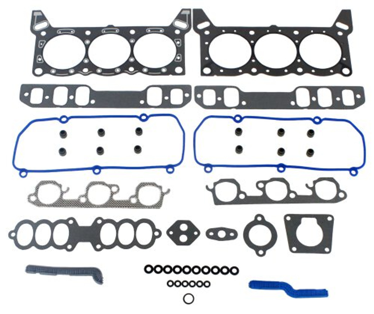 Head Gasket Set with Head Bolt Kit - 1989 Mercury Sable 3.8L Engine Parts # HGB4133ZE11