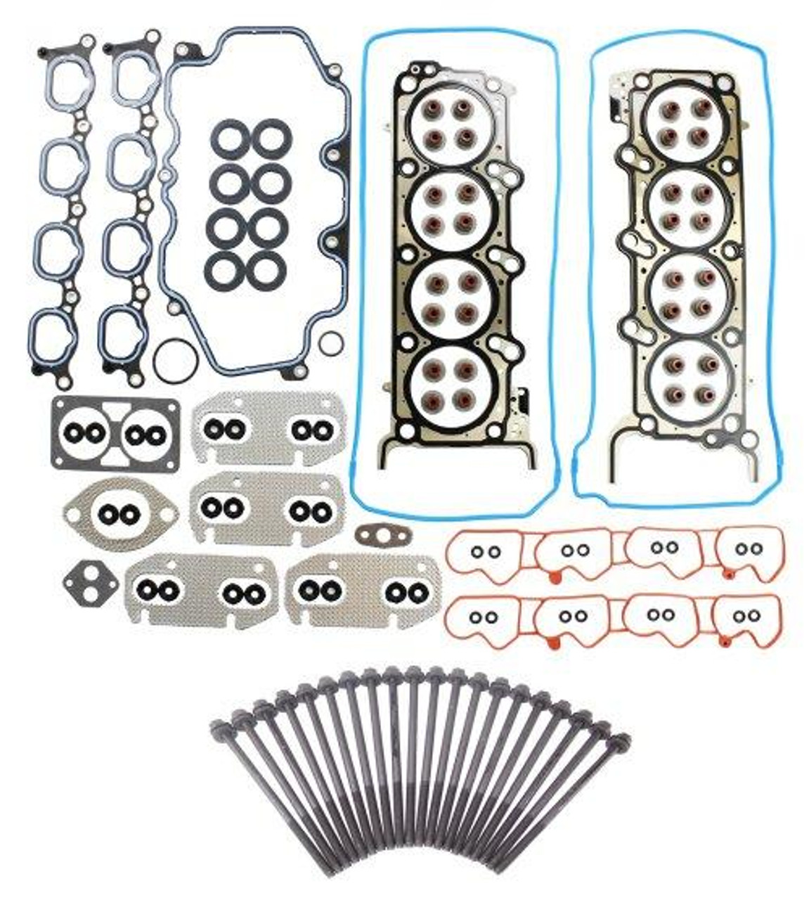 Head Gasket Set with Head Bolt Kit - 2003 Ford Mustang 4.6L Engine Parts # HGB4136ZE1
