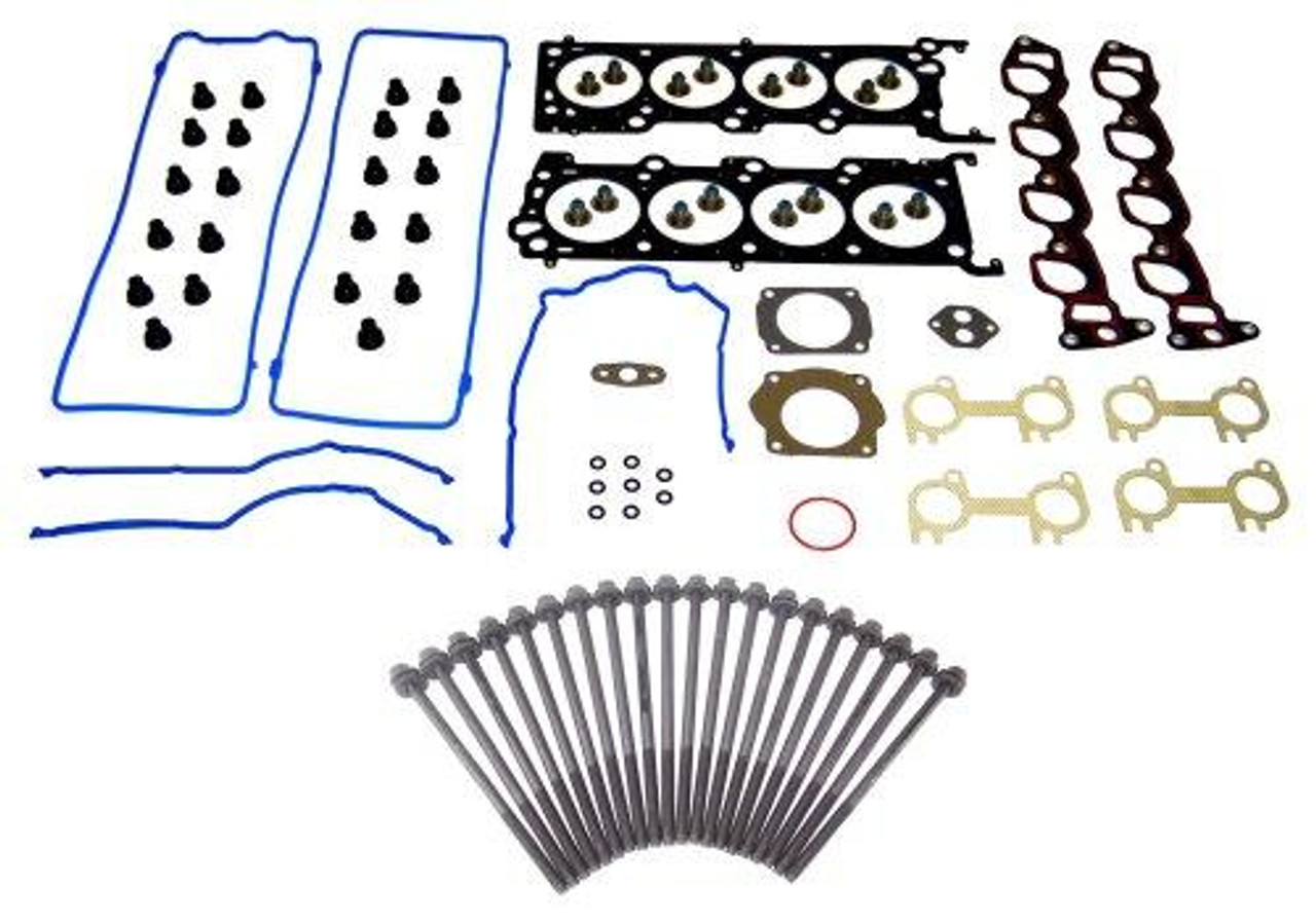 Head Gasket Set with Head Bolt Kit - 1992 Lincoln Town Car 4.6L Engine Parts # HGB4150ZE7