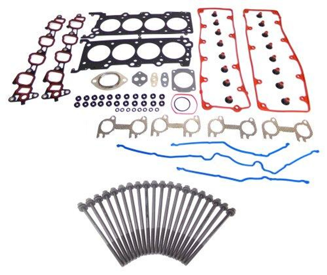 Head Gasket Set with Head Bolt Kit - 2003 Mercury Grand Marquis 4.6L Engine Parts # HGB4154ZE7
