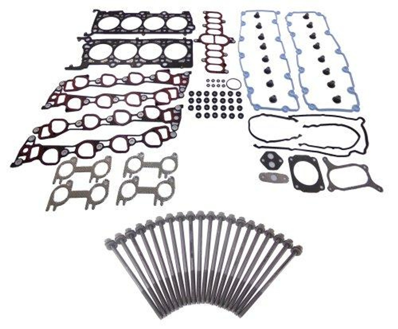 Head Gasket Set with Head Bolt Kit - 1999 Ford F-350 Super Duty 5.4L Engine Parts # HGB4160ZE26