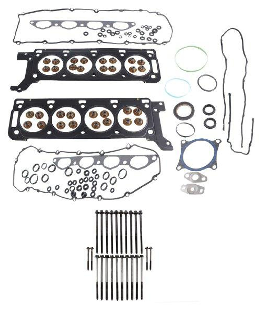 Head Gasket Set with Head Bolt Kit - 2003 Ford Thunderbird 3.9L Engine Parts # HGB4163ZE1