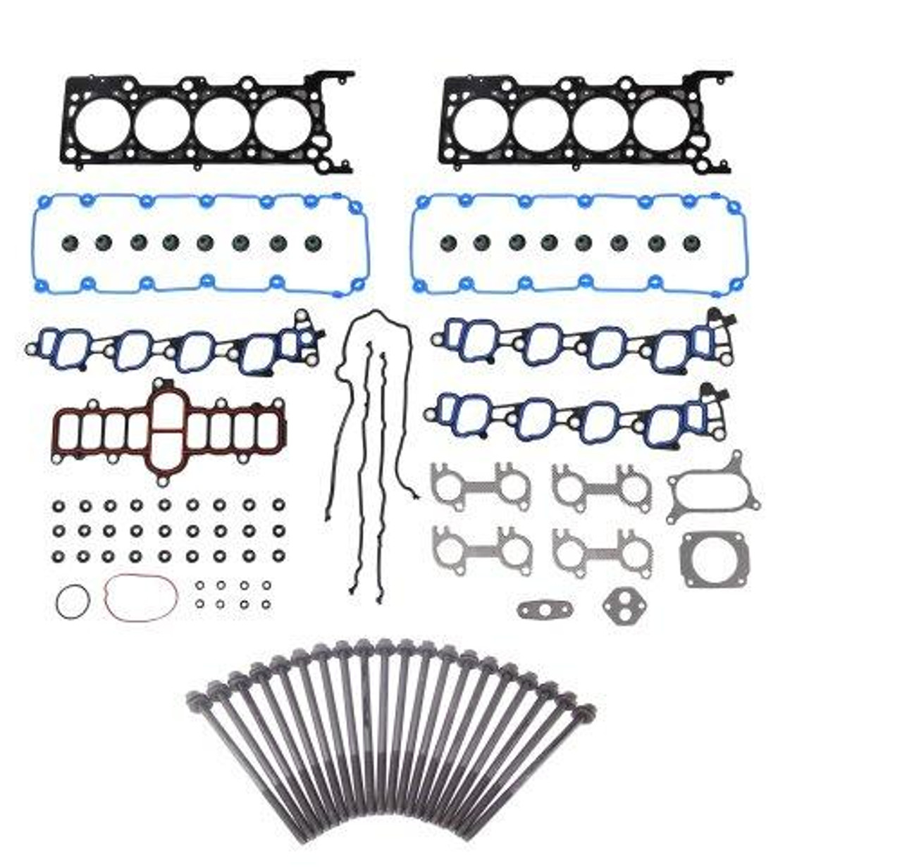 Head Gasket Set with Head Bolt Kit - 1999 Ford Expedition 5.4L Engine Parts # HGB4170ZE31